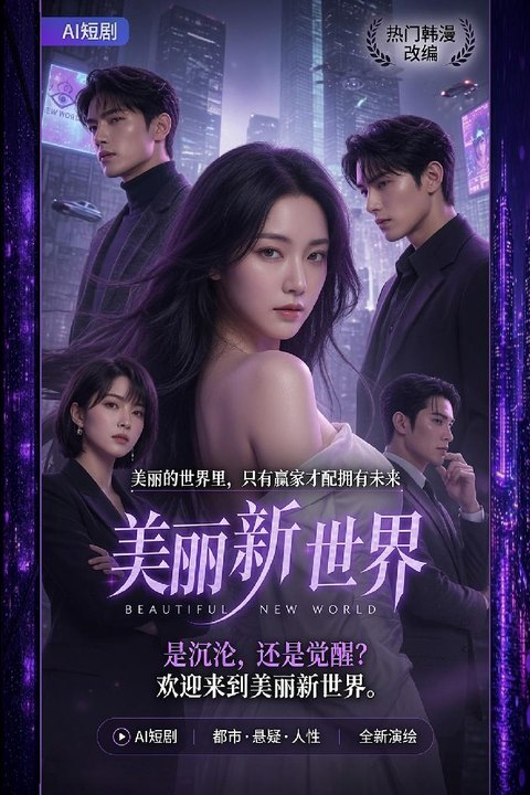 美丽新世界 混迹都市职场与多位黑丝女高管大尺度缠绵海报