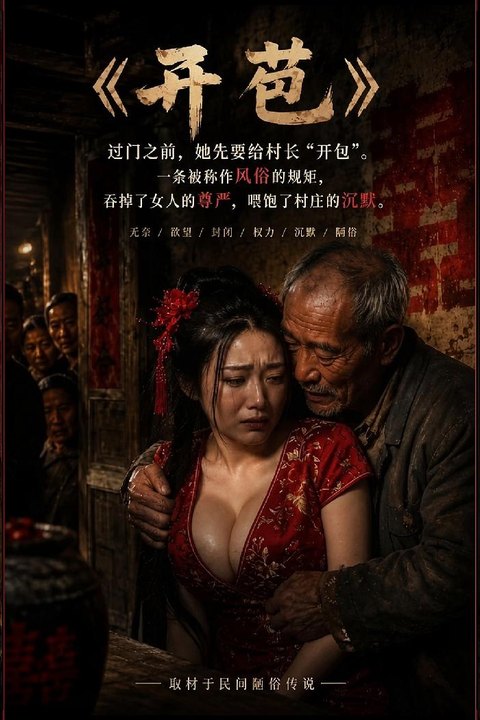 开苞 恶霸村长强占新娘破身开苞禁忌噩梦海报