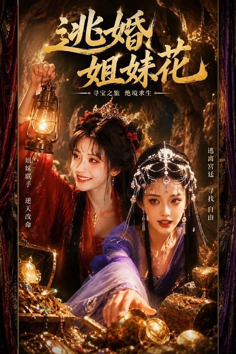 逃婚姐妹花 娇艳姐妹花逃婚途中误入密室同欢海报