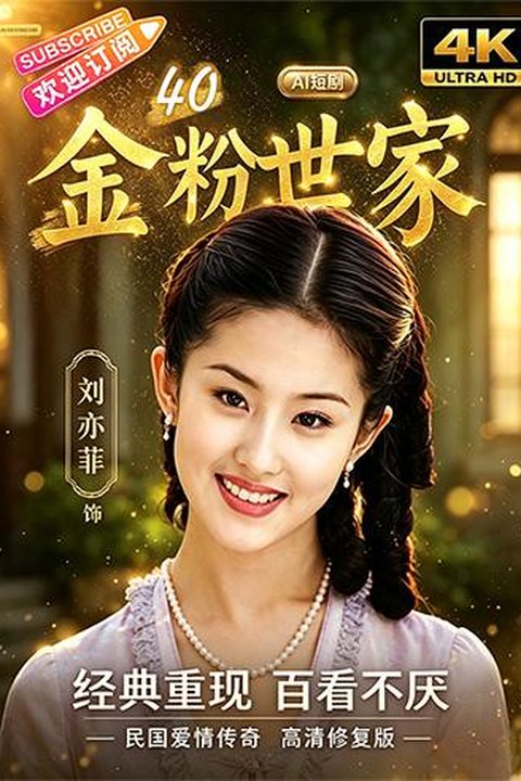 AI魔改 金粉世家下 董洁携手刘亦菲舒畅豪门反差 激情上演红尘乱世海报