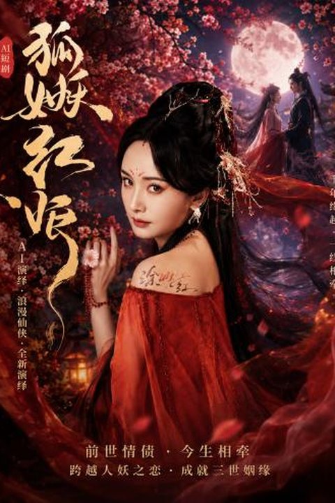 AI魔改 狐妖小红娘 杨幂饰演涂山红红展现雪白身姿 激情沉沦榻上海报
