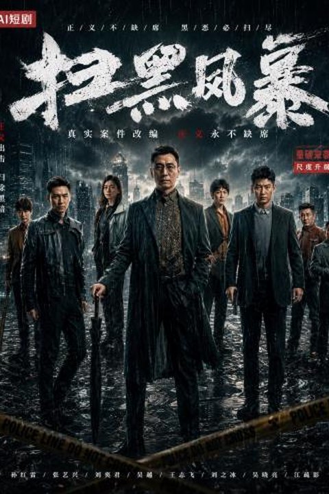 AI魔改 扫黑风暴 江疏影携手杨雨潼极品反差 激情对戏完整重现海报