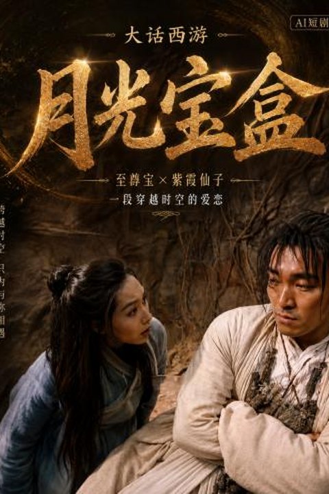 AI魔改 大话西游之月光宝盒 朱茵携手莫文蔚反差倾情 周星驰重温经典传奇海报