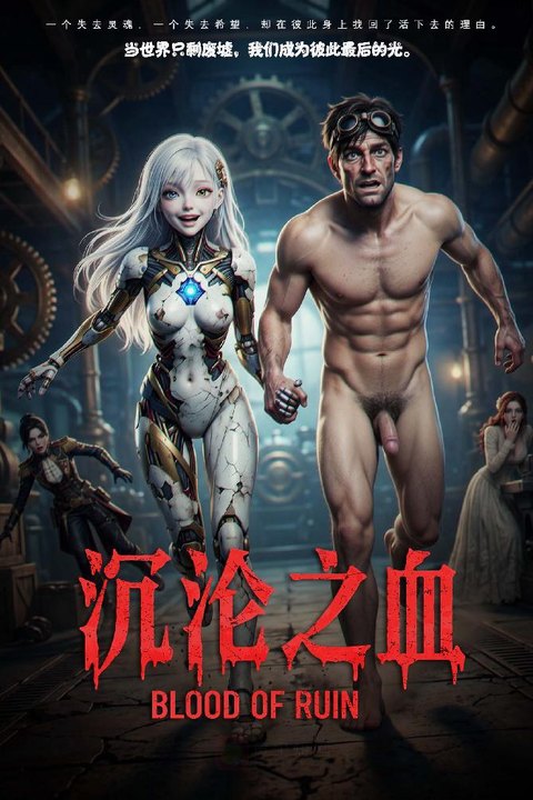 沉沦之血 黄果9.30日AI成人短剧预告海报