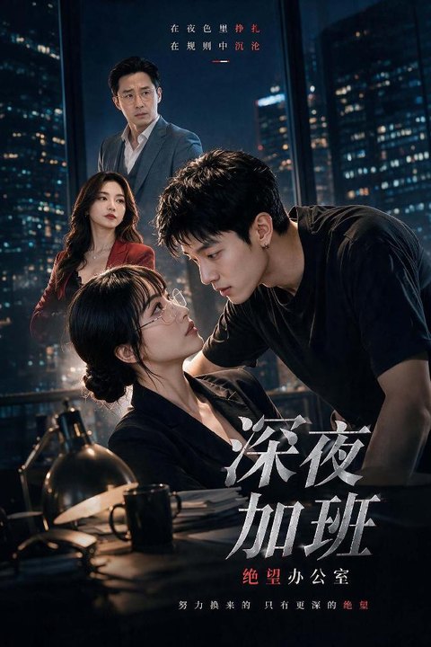 深夜加班绝望办公室 黄果最新都市爽剧新片 9月15日定档新片预告海报