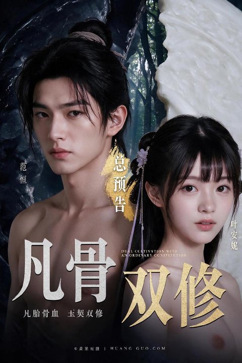 凡骨双修-凡胎骨血玉契双修 黄果10月12日原创修仙成人短剧预告！海报